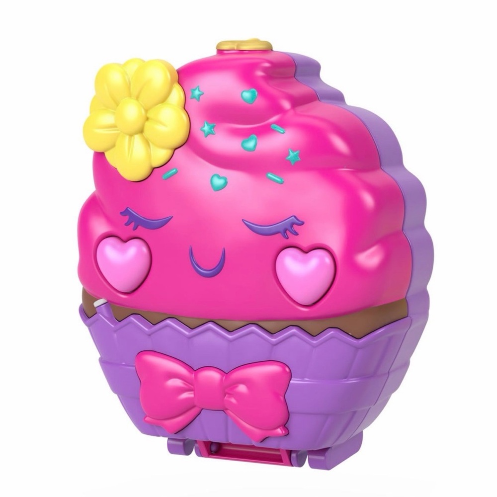 Mattel Polly Pocket Something Sweet Cupcake Compact